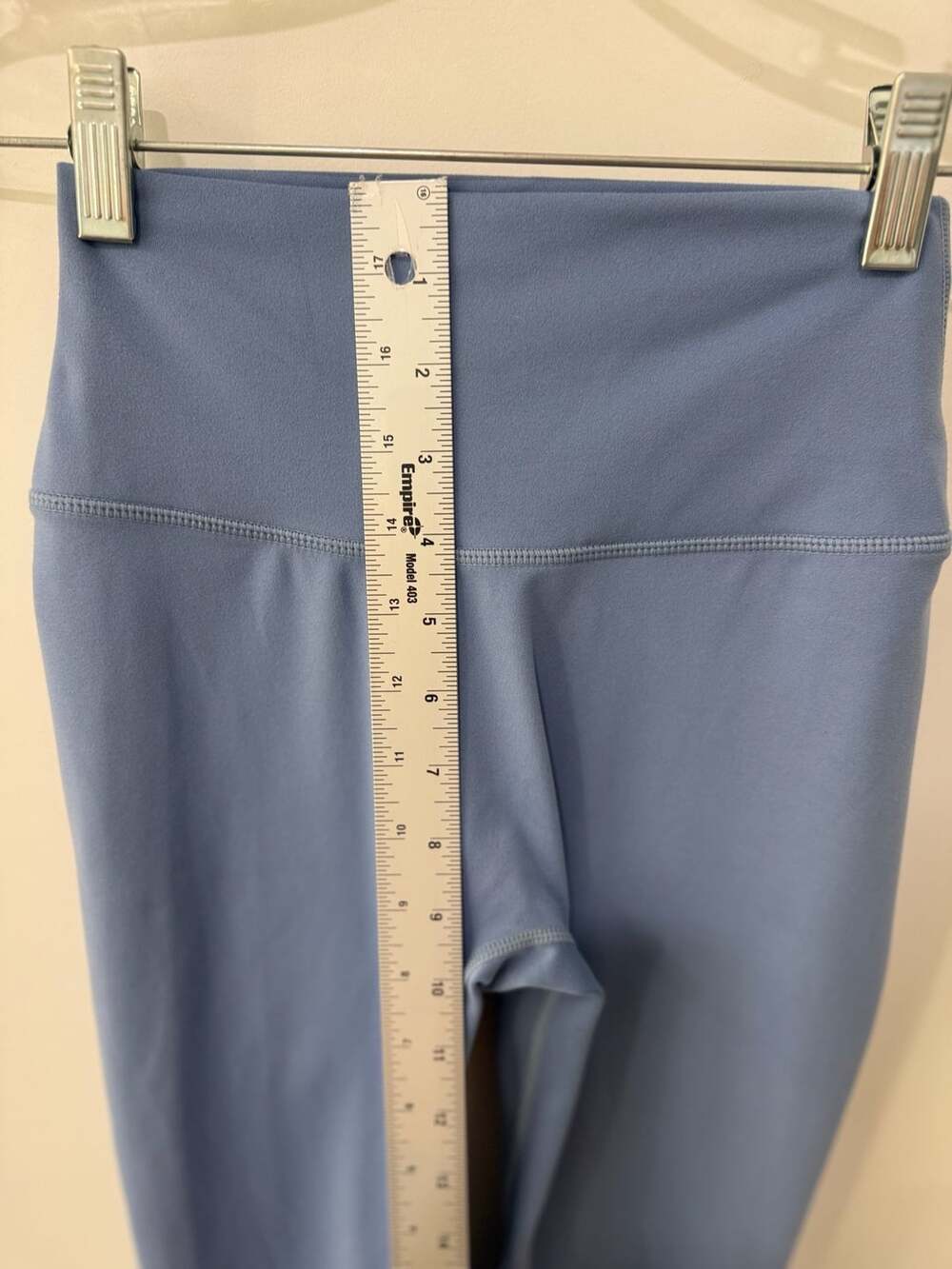 CSB Crop Shop Boutique High Waisted Scrunch Booty Leggings Blue Size S - Picture 7 of 8